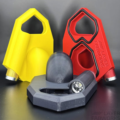 Dust Collector for Drilling With Built-In Light | Shop / Wet/Dry Vacuum Accessory Layer FabWorks