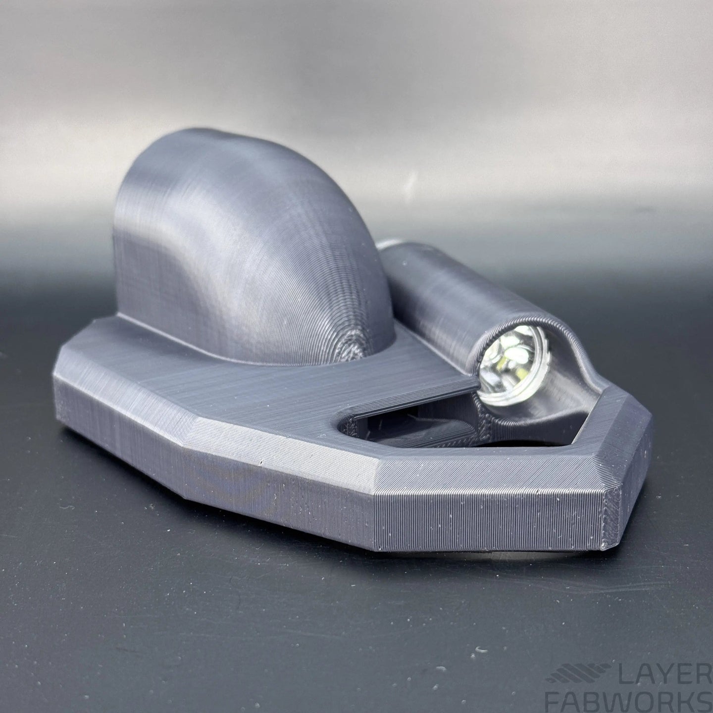 Dust Collector for Drilling With Built-In Light | Shop / Wet/Dry Vacuum Accessory Layer FabWorks