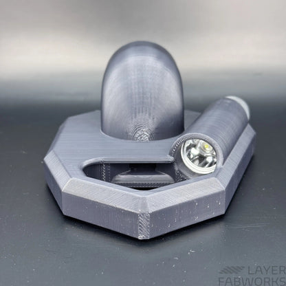 Dust Collector for Drilling With Built-In Light | Shop / Wet/Dry Vacuum Accessory Layer FabWorks