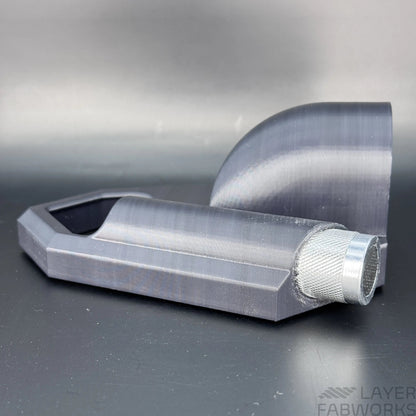 Dust Collector for Drilling With Built-In Light | Shop / Wet/Dry Vacuum Accessory Layer FabWorks