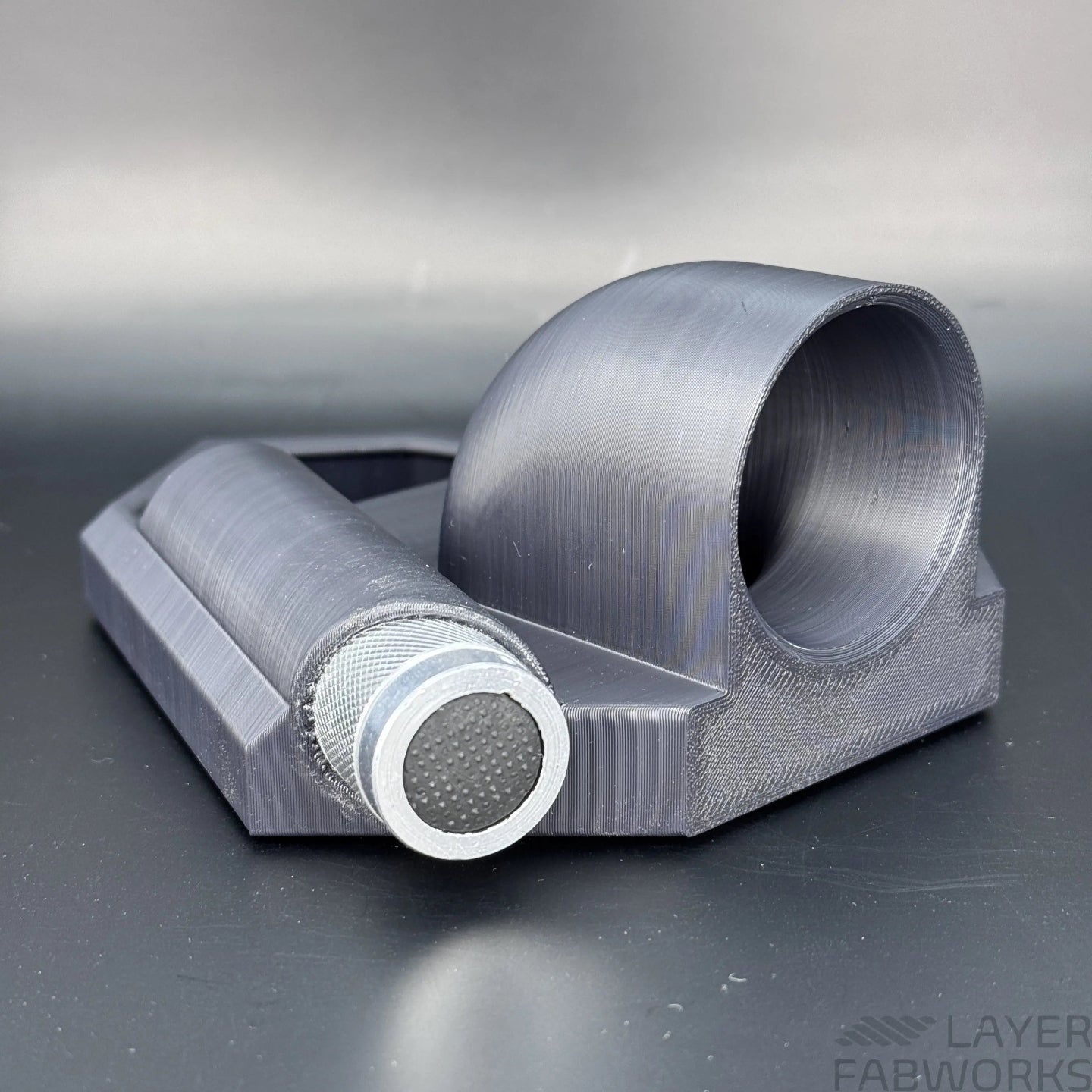 Dust Collector for Drilling With Built-In Light | Shop / Wet/Dry Vacuum Accessory Layer FabWorks