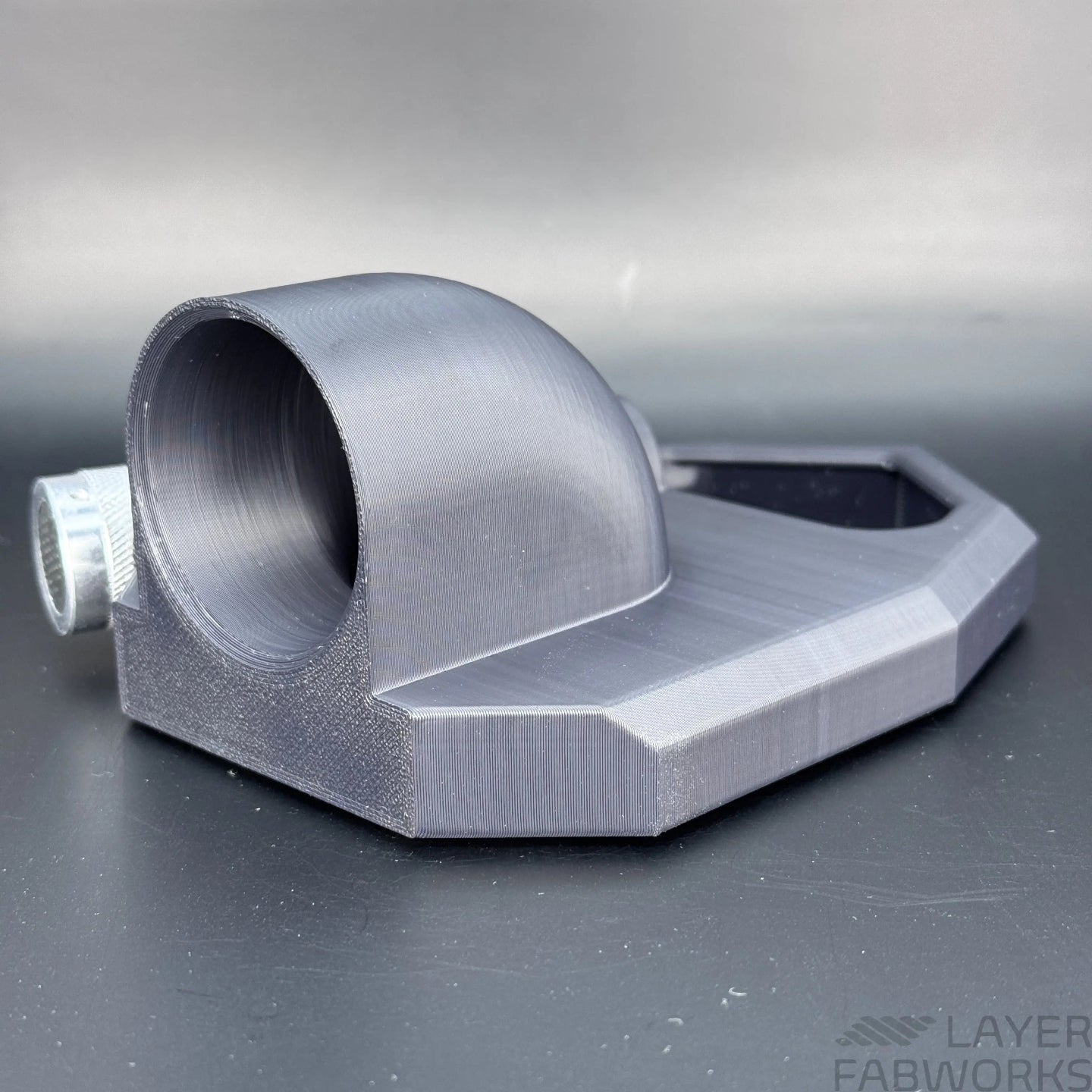 Dust Collector for Drilling With Built-In Light | Shop / Wet/Dry Vacuum Accessory Layer FabWorks