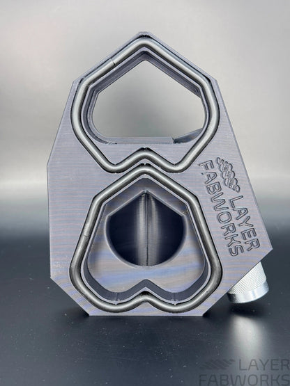 Dust Collector for Drilling With Built-In Light | Shop / Wet/Dry Vacuum Accessory Layer FabWorks