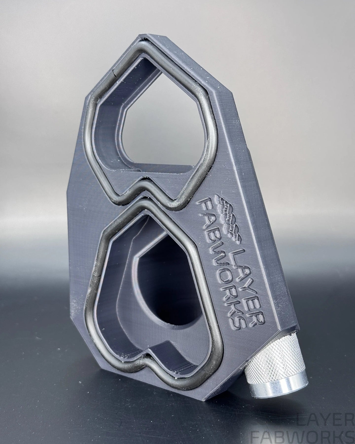 Dust Collector for Drilling With Built-In Light | Shop / Wet/Dry Vacuum Accessory Layer FabWorks