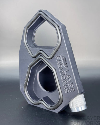 Dust Collector for Drilling With Built-In Light | Shop / Wet/Dry Vacuum Accessory Layer FabWorks