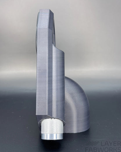 Dust Collector for Drilling With Built-In Light | Shop / Wet/Dry Vacuum Accessory Layer FabWorks