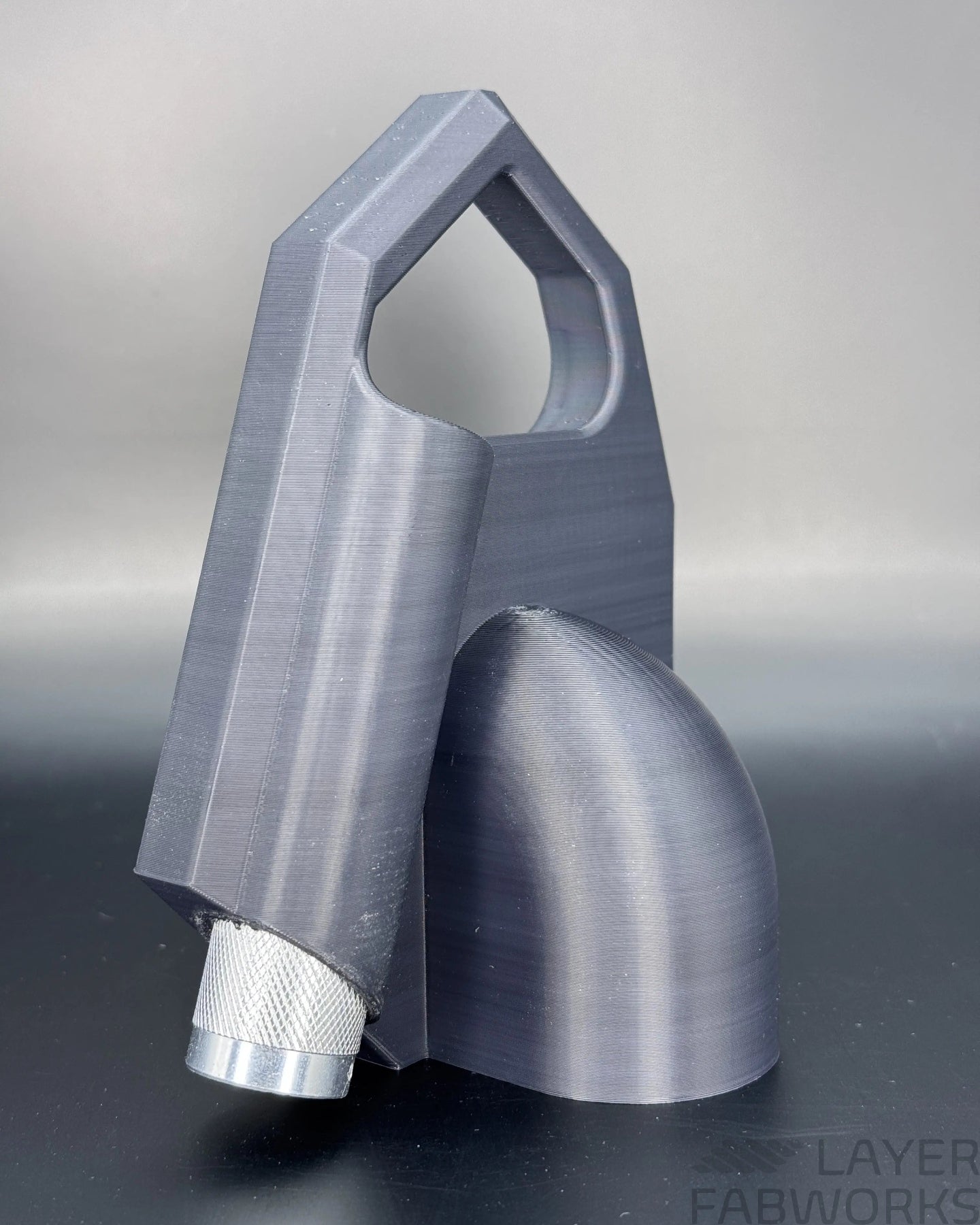 Dust Collector for Drilling With Built-In Light | Shop / Wet/Dry Vacuum Accessory Layer FabWorks