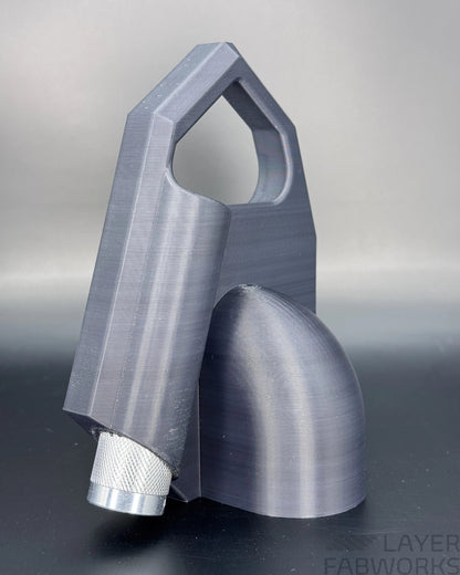 Dust Collector for Drilling With Built-In Light | Shop / Wet/Dry Vacuum Accessory Layer FabWorks