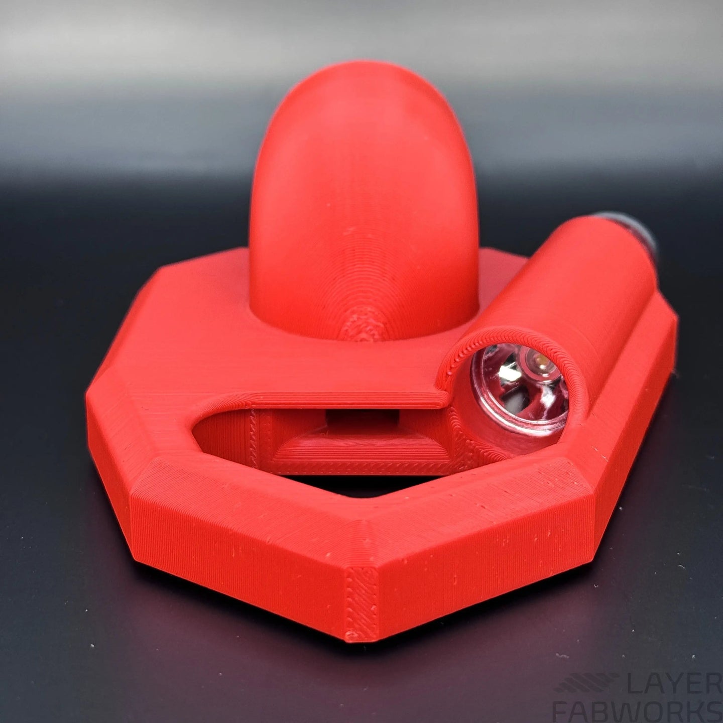 Dust Collector for Drilling With Built-In Light | Shop / Wet/Dry Vacuum Accessory Layer FabWorks