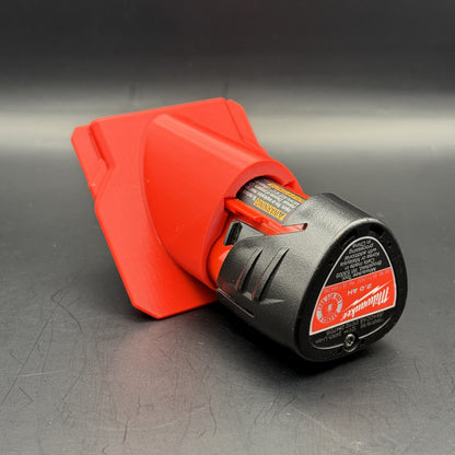 Milwaukee M12 Packout Battery Mount | 45 deg. Angled Layer FabWorks