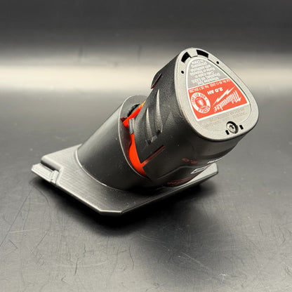 Milwaukee M12 Packout Battery Mount | 45 deg. Angled Layer FabWorks