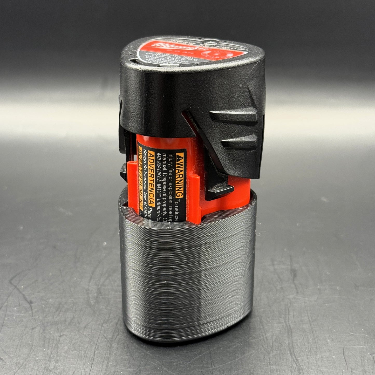 Milwaukee M12 Battery Holder Wall Mount Layer FabWorks