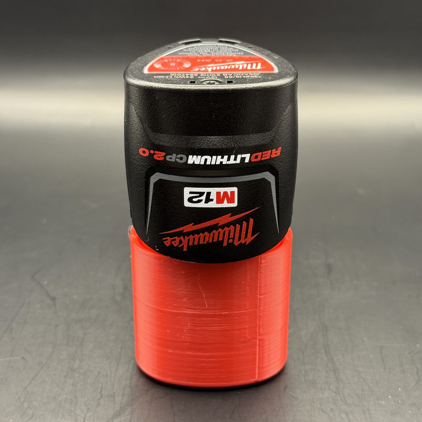 Milwaukee M12 Battery Holder Wall Mount Layer FabWorks
