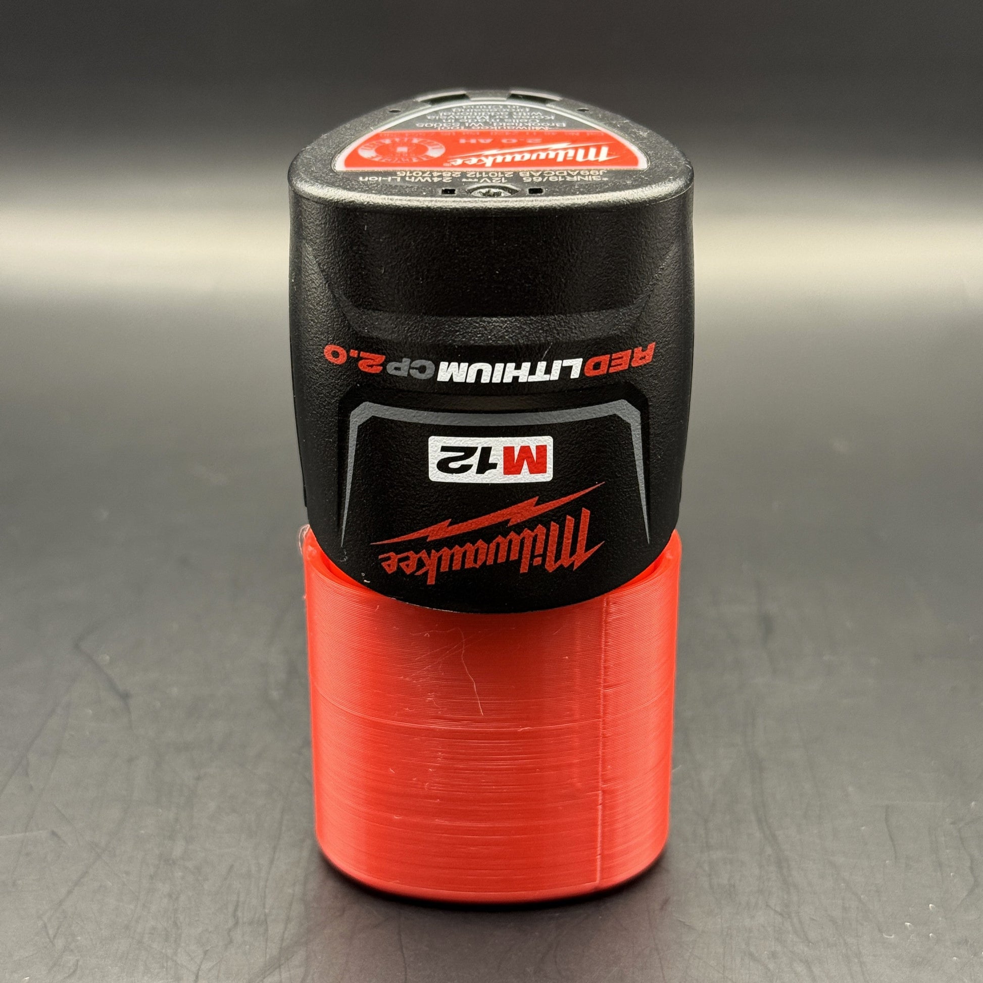 Milwaukee M12 Battery Holder Wall Mount Layer FabWorks