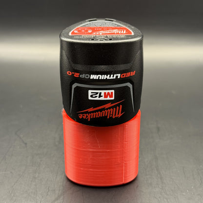 Milwaukee M12 Battery Holder Wall Mount Layer FabWorks