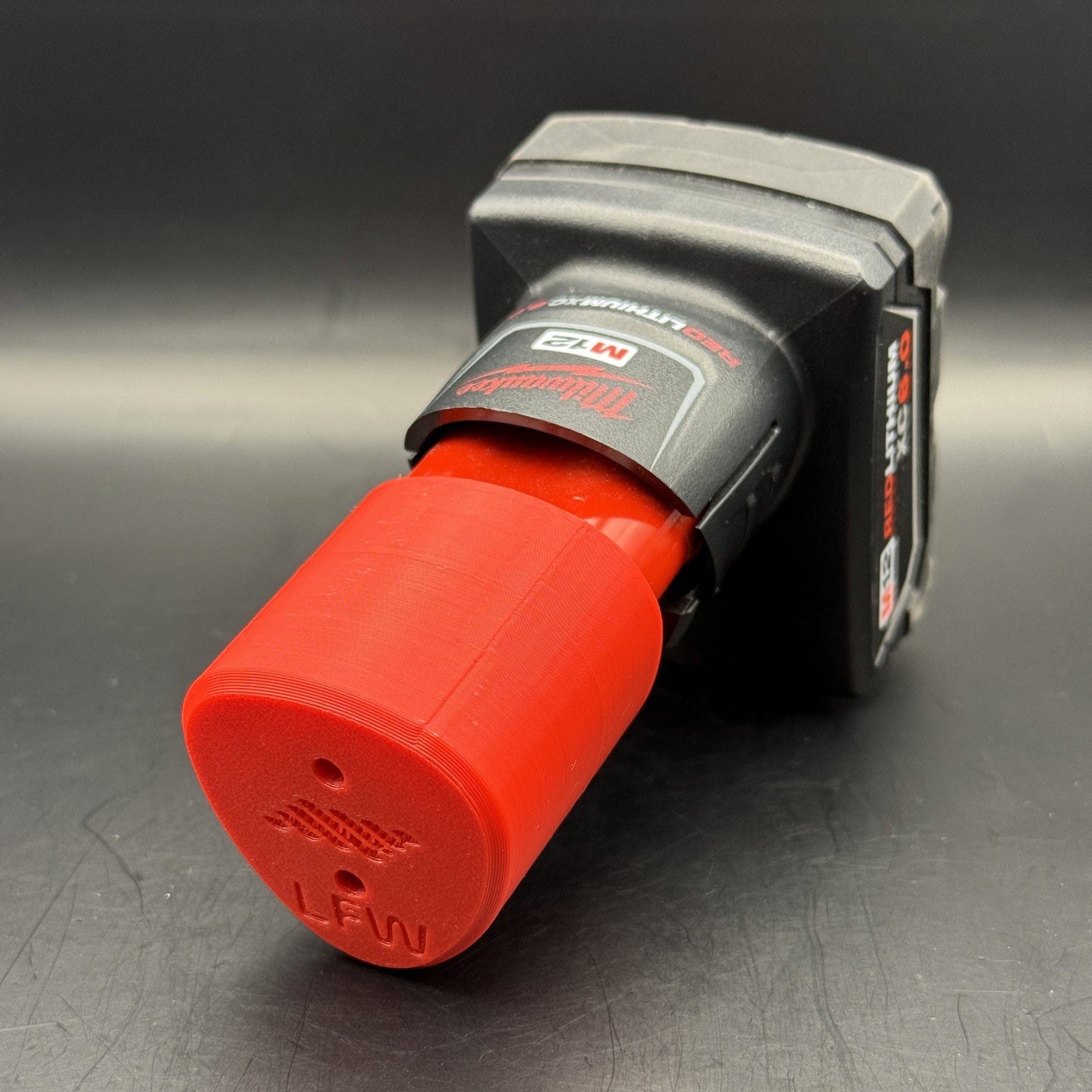Milwaukee M12 Battery Holder Wall Mount Layer FabWorks