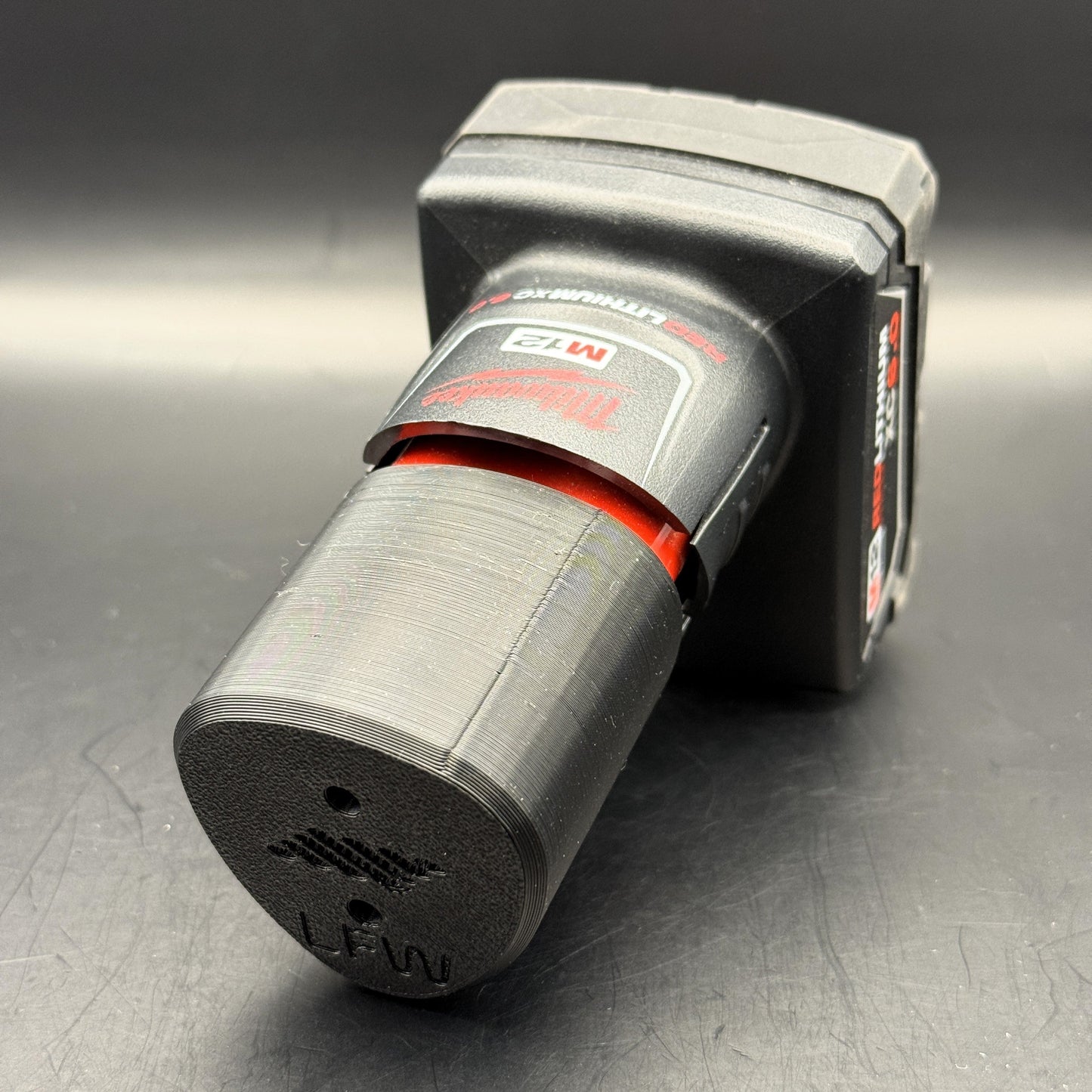 Milwaukee M12 Battery Holder Wall Mount Layer FabWorks