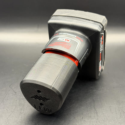 Milwaukee M12 Battery Holder Wall Mount Layer FabWorks