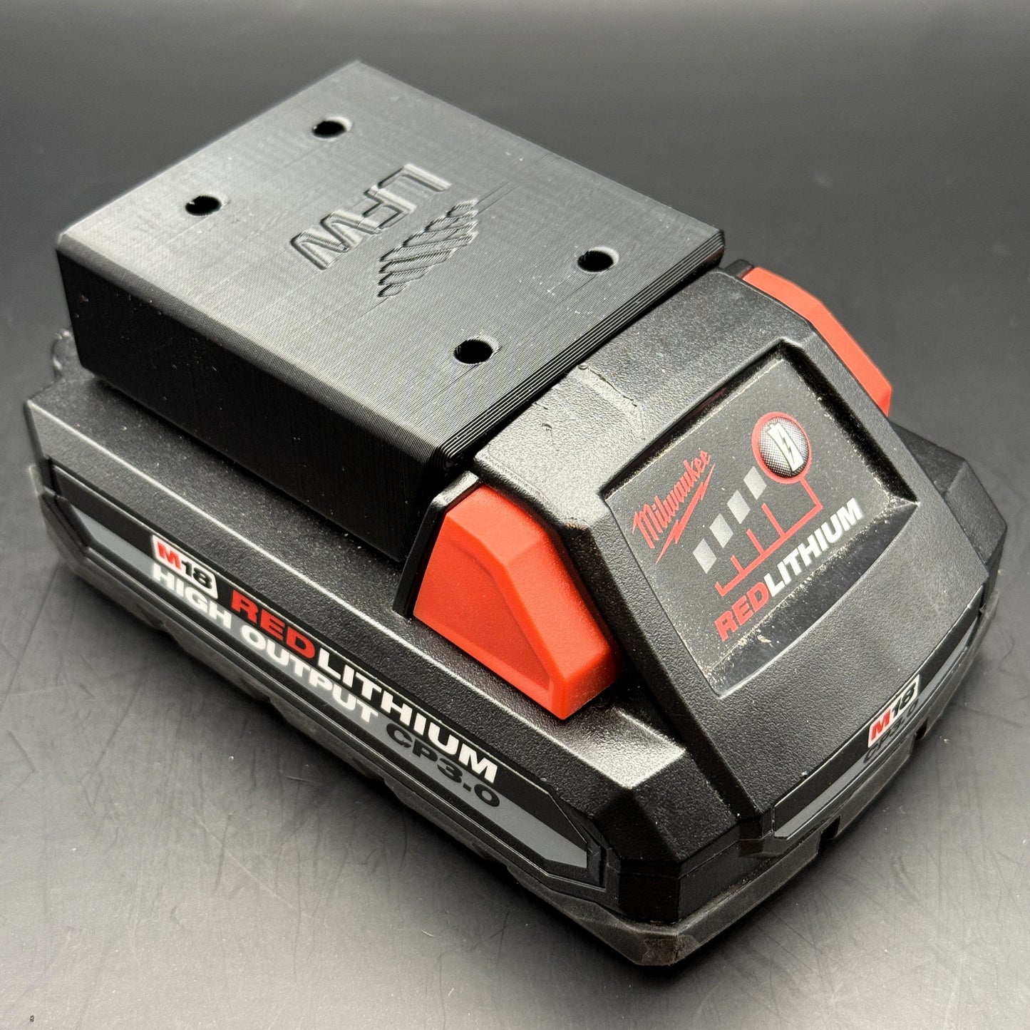 Milwaukee M18 Battery Mount Layer FabWorks