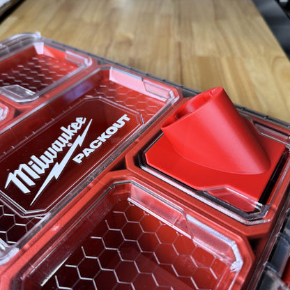 Milwaukee M12 Packout Battery Mount | 45 deg. Angled Layer FabWorks