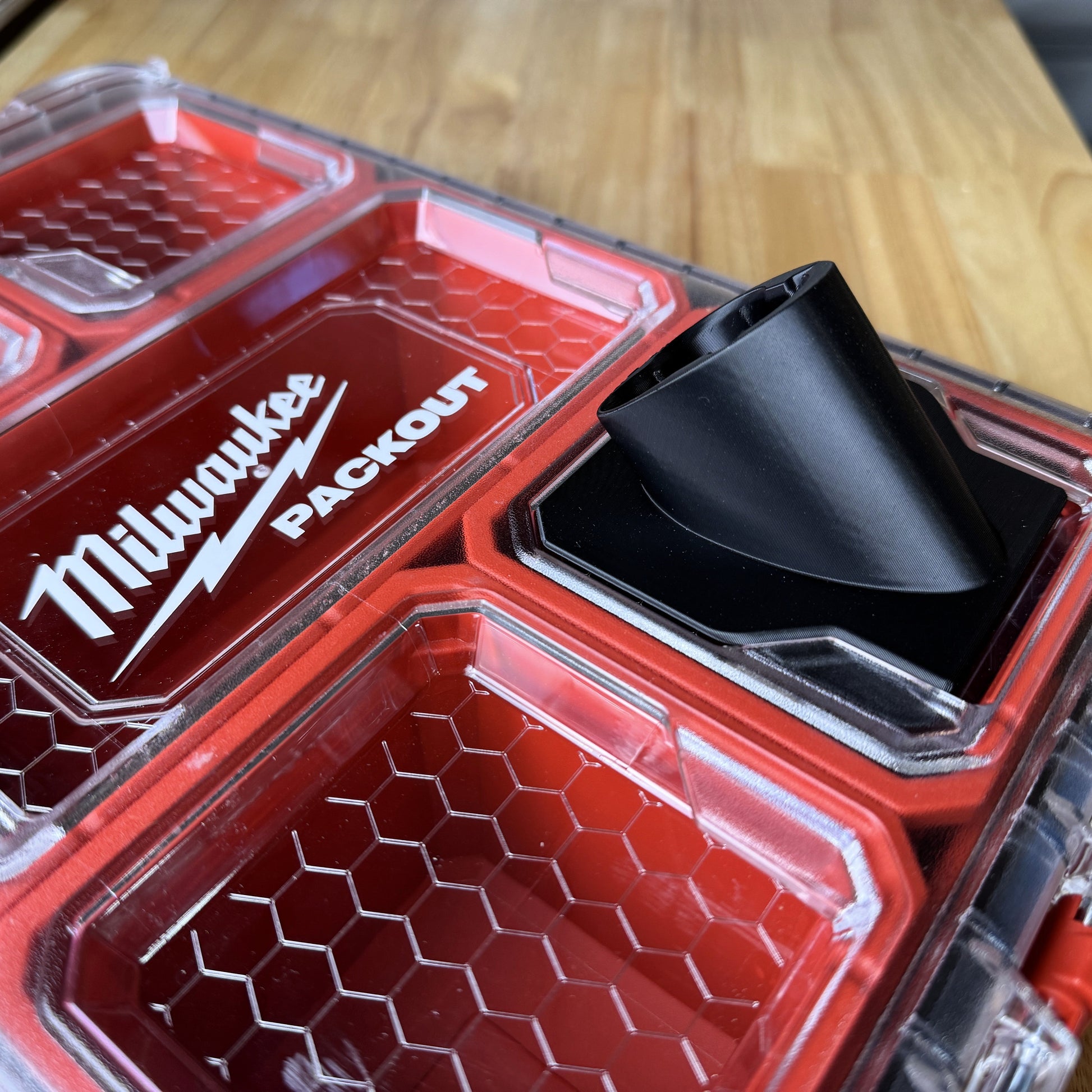 Milwaukee M12 Packout Battery Mount | 45 deg. Angled Layer FabWorks