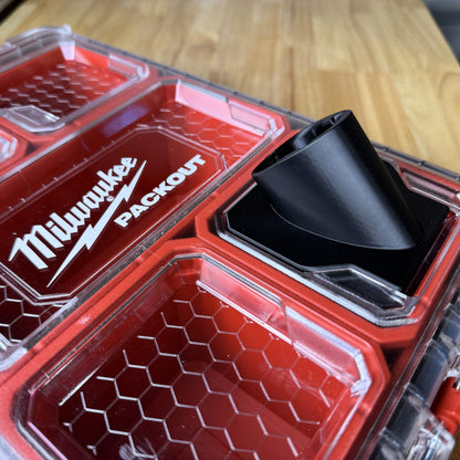 Milwaukee M12 Packout Battery Mount | 45 deg. Angled Layer FabWorks