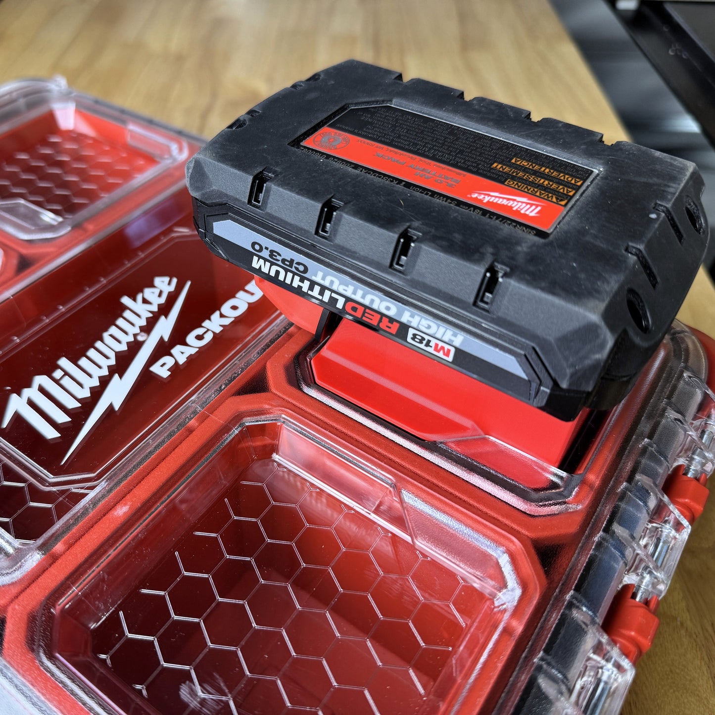 Milwaukee M18 Battery Packout Mount Layer FabWorks