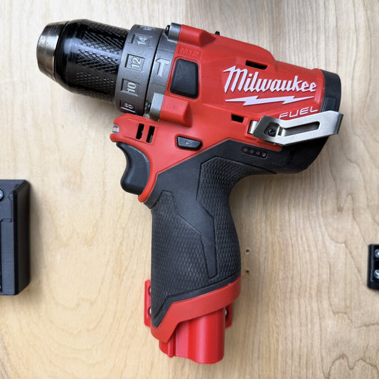 Milwaukee M12 Tool Wall Mount Layer FabWorks